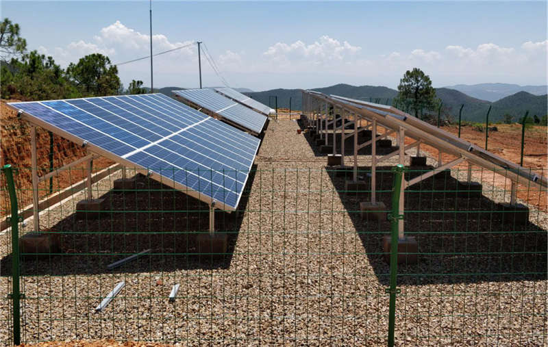 31.8KWp太陽能光伏提灌系統(tǒng)。