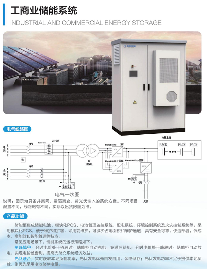 工商業(yè)儲(chǔ)能系統(tǒng)